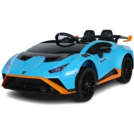 Elbil Lamborghini Huracan drifter för barn, blå