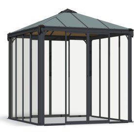 Palram Canopia Palermo 3000 förslutningssystem