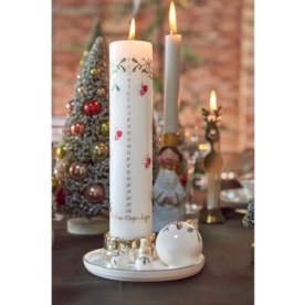 Medusa Jingle Bell ljusstake m/kalenderljus