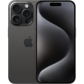 Apple iPhone 15 Pro | 256 GB | Svart titan