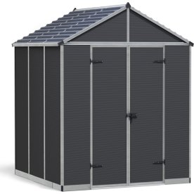 Palram Canopia Rubicon skjul 5,4 m2 | Mörkgrå