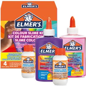 Elmer's Opaque Colour slimeset | 4 delar