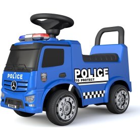 Mercedes Antos gåbil för barn | Polisbil