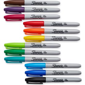 Sharpie Permanent Marker | F | 12 färger