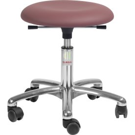 Beta stol, Rosa, PUre Konstläder, 43-56 cm, Alu