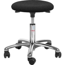 Beta stol, Svart, Ulltyg, 43-56 cm, Alu