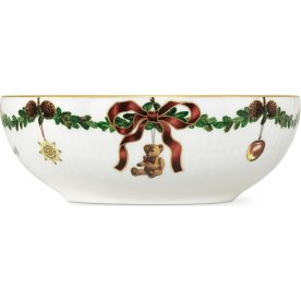 Royal Copenhagen Star Fluted julskål, 50 cl