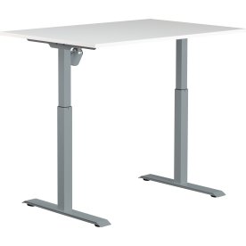 Sun-Flex I höj- och sänkbart bord, 120x80, Grå/vit