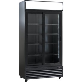 Scandomestic SD 802 BSLE Displaykylskåp, svart