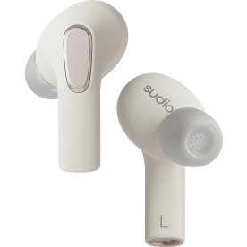 Sudio E3 ANC in-ear-hörlurar | Vit