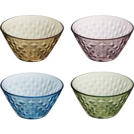 Aida Mosaic skålar, 4-pack, Ø12 cm