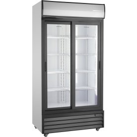 Scandomestic SD 802 SLE Displaykylskåp, vit