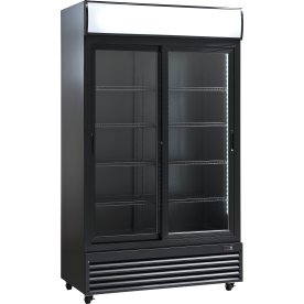 Scandomestic SD 1002 BSLE Displaykylskåp, svart