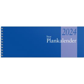 Burde 2024 Stor Plankalender, spiralindb.