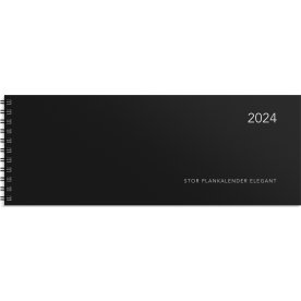 Burde 2024 Stor Plankalender, Elegant