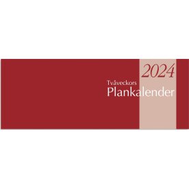 Burde 2024 Tvåveckors Plankalender