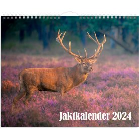 Burde 2024 Väggkalender, Jaktkalender