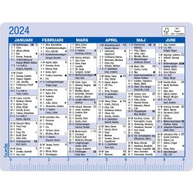 Burde 2024 Kalenderkort