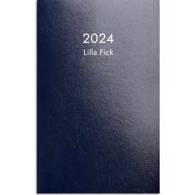 Burde 2024 Lilla Fickkalender, blå kartong