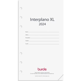Burde 2024 Kalendersats Regent, Interplano XL