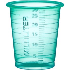 Medicinkopp 30 ml | Ø3,8 cm | Grön