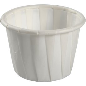 Dressingbägare, Papper, Vit, 30 ml, 250 st