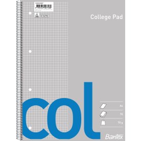 Bantex Col Kollegieblock | A4+ | Rutat