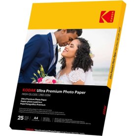 Kodak högglansigt fotopapper | A4/280 g/25 ark