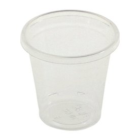 Snapsglas, PLA, Genomskinliga, 3 cl