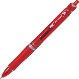 Pilot Begreen Acroball kulspetspenna, medium, röd