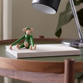 Kay Bojesen Mini-Monkey, vintage grön