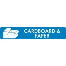 Sopsorteringsskylt | 16x3 cm  | Cardboard & Paper