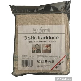 Vävd kökshandduk 35 x 35 cm, 3-pack