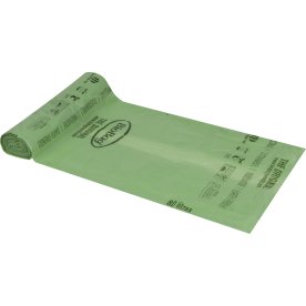 Sopsäckar Biobaserade 80L, 82x105cm, 18my, Grön