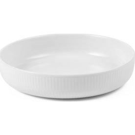 Royal Copenhagen White Fluted Plain Ugnsfast fat
