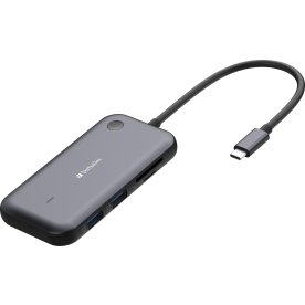 Verbatim USB-C trådlös skärmadapter 1080P med hubb