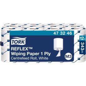 Tork M3 Reflex Mini avtork.papper, 1-lags, 12 rl