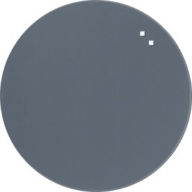 NAGA Nord magnetisk glastavla, 45 cm, grå