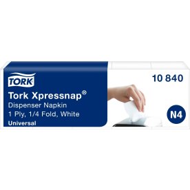 Tork N4 Xpressnap servett | 1-lagers | 1125 st.