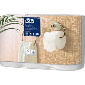 Tork T4 Premium toalettpapper, 4 lager, 42 rullar