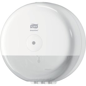 Tork T9 SmartOne Mini Dispenser toalettpapper, vit