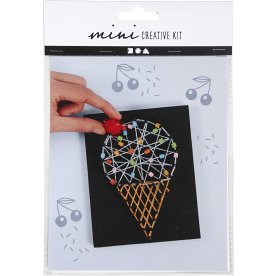 Mini DIY Kit, glasstrut på mossgummi