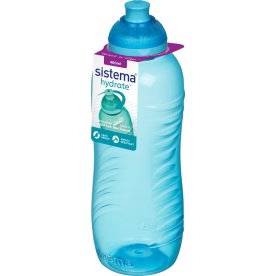 Sistema Twist 'n' Sip vattenflaska, 460 ml, blå