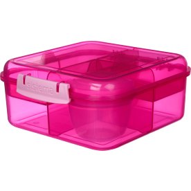 Sistema Bento Cube Lunch matlåda, 1,25L, rosa