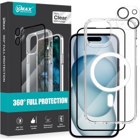 VMax 3-i-1-skydd för iPhone 15