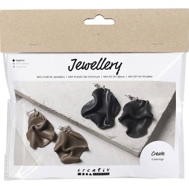 Mini DIY Kit smycken, vikta örhängen