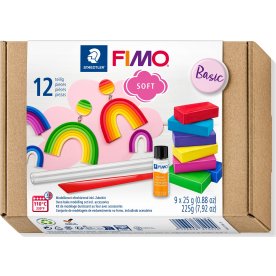 Fimo Soft Lera startpaket, basic