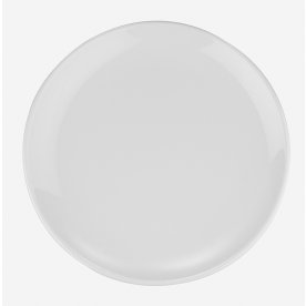 Gourmet Lunchtallrik Coupe, vit, 23 cm