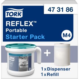Tork M4 Reflex bärbar centerfeed-automat