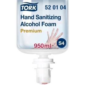 Tork S4 handdesinfektionsskum 75%, 950 ml